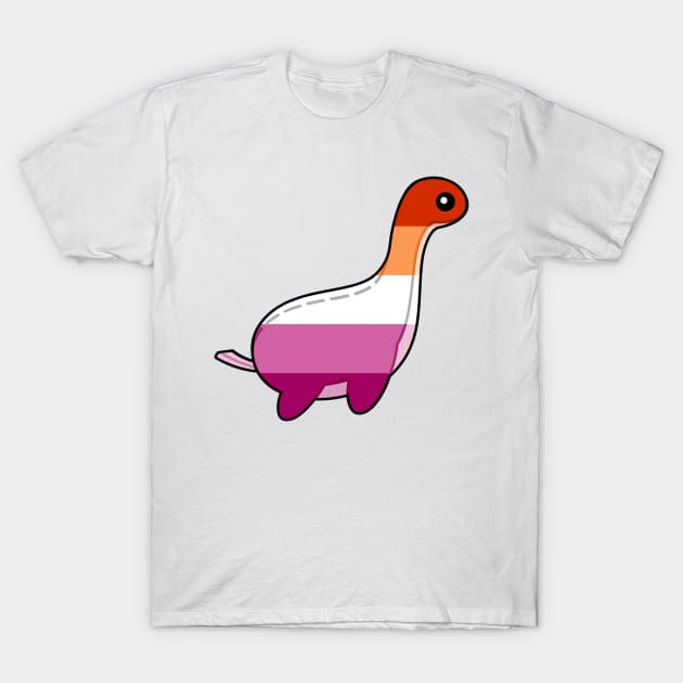 Lesbian Nessie Apex Legends T-Shirt by gaypompeii